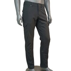 Kuhl Splash Roll-Up Pants Womens 8 REG Charcoal Gray Hiking Cargo Convertible